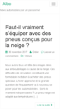 Mobile Screenshot of albo.fr