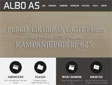 Tablet Screenshot of albo.no