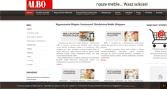 Desktop Screenshot of albo.com.pl