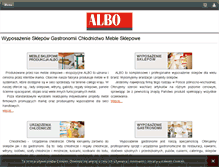 Tablet Screenshot of albo.com.pl