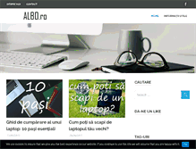Tablet Screenshot of albo.ro